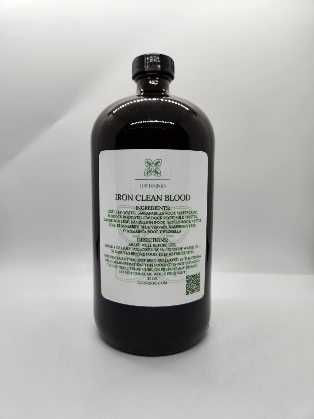 Iron Clean Blood 32 oz. 128 oz.(Gallon)